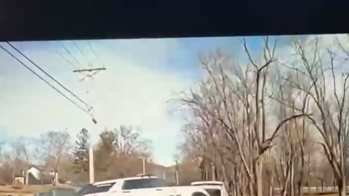 WATCH: Dashcam video shows police chase ending with rollover crash in Ohio