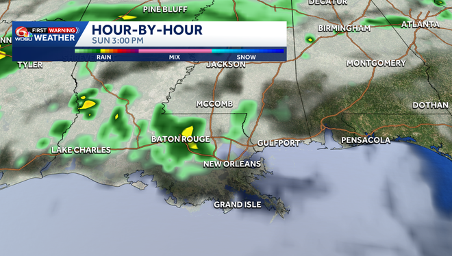 Humidity, temperatures, rain chances on the rise in your New Orleans ...