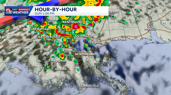 Spotty rain today and Friday, higher rain chance by late Saturday into ...