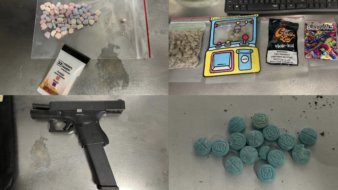 Traffic stop in Floyd County leads to discovery of gun, drugs disguised as candy