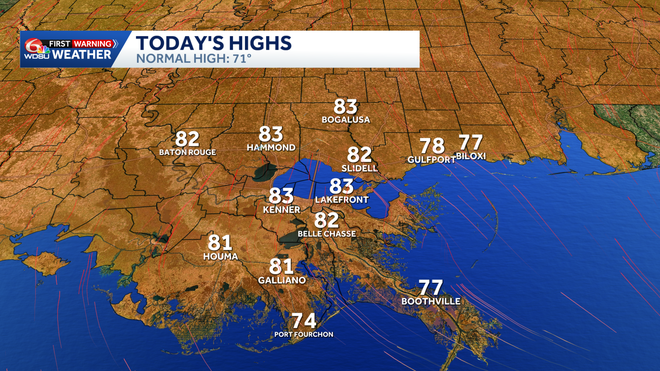 Warm start to the week then midweek storms expected