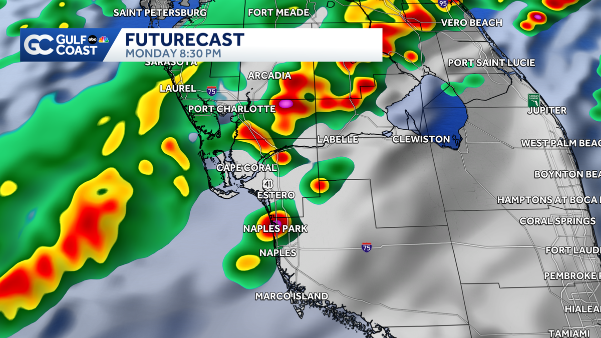 Impact Day: strong cold front brings rain, storms to Gulf Coast - WBBH
