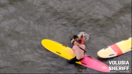 VIDEO: Paddleboard pursuit leads to arrest in Volusia County