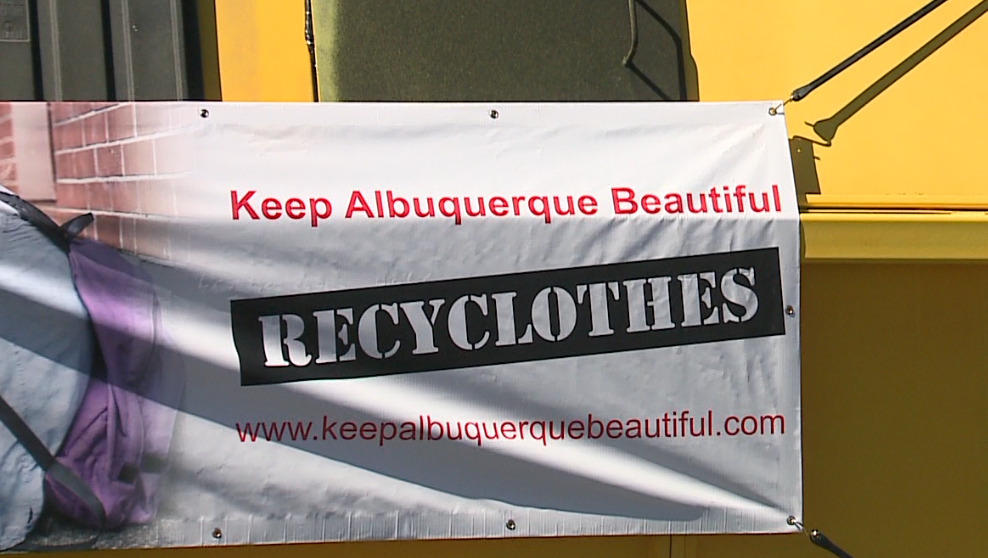 'Recyclothes' cleans out closets so students can succeed