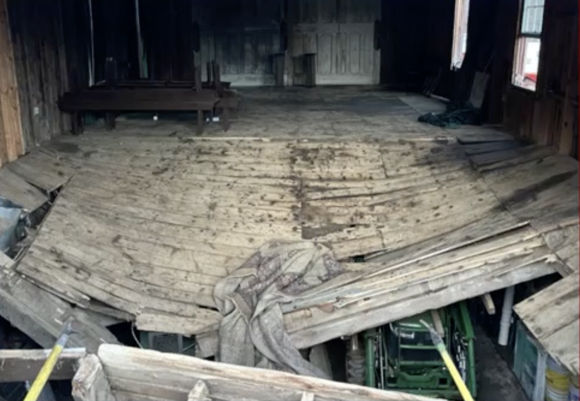 Injuries reported after floor collapse at New Hampshire wedding venue