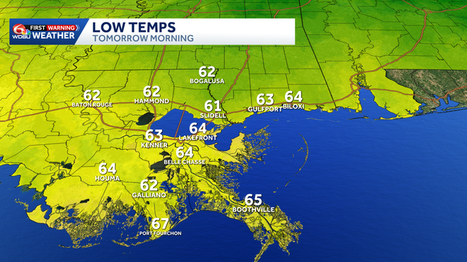 Rinse and repeat with warm weather before weekend cold front cools us down