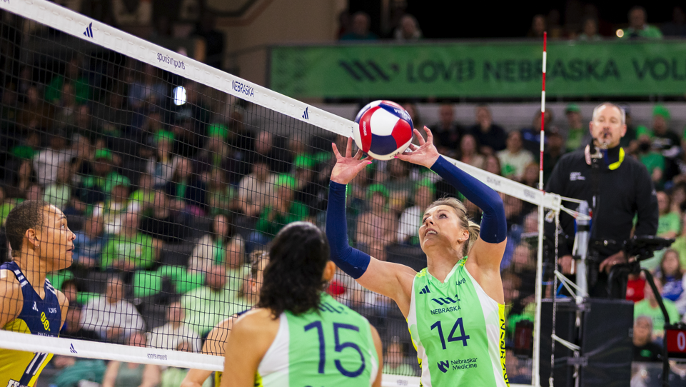 LOVB Nebraska dominates Salt Lake at Baxter Arena