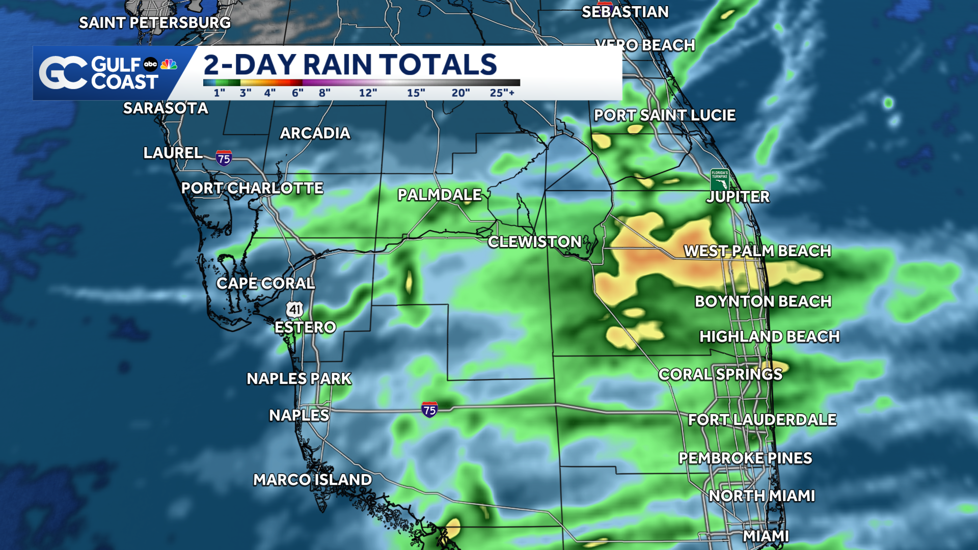 Showers dumped rain on the Gulf Coast, but was it enough to bust the ...