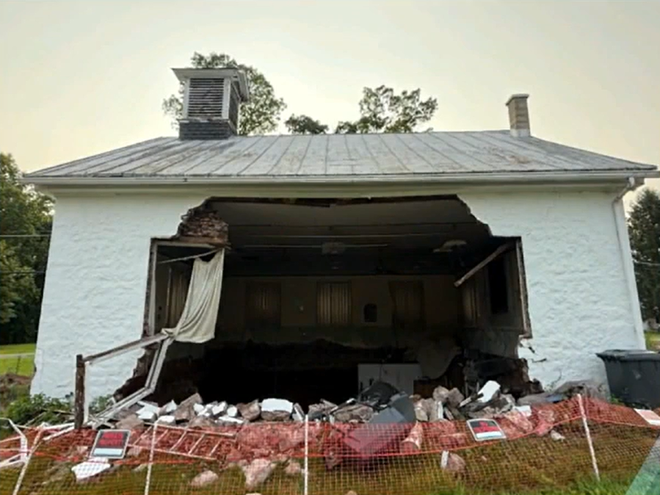 historic church condemned after collapse