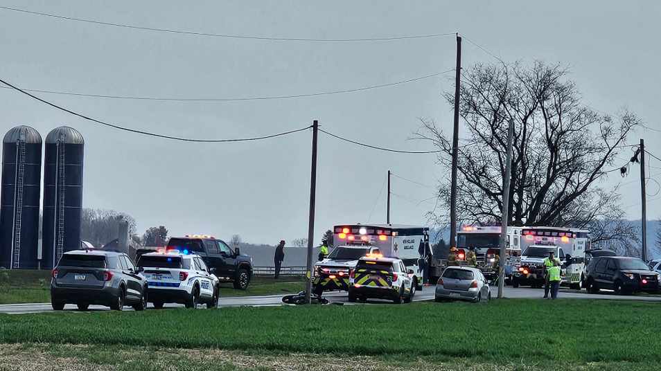 1 hospitalized after double motorcycle crash in Lancaster County ...