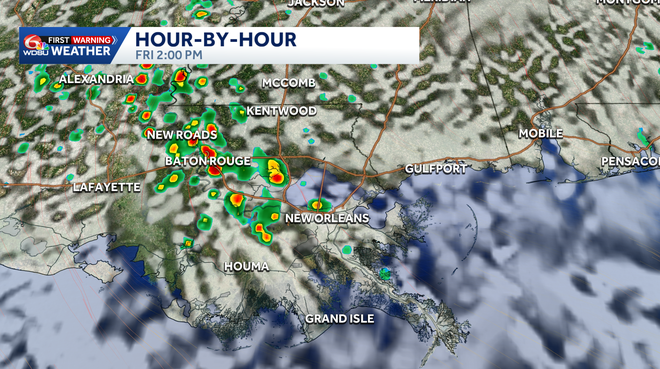 Late morning/afternoon rain chances continue in your Wednesday New ...