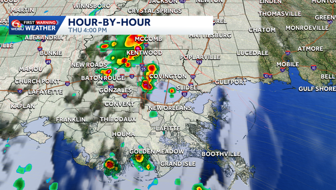Dry start before afternoon storms fire up, more expected for Easter