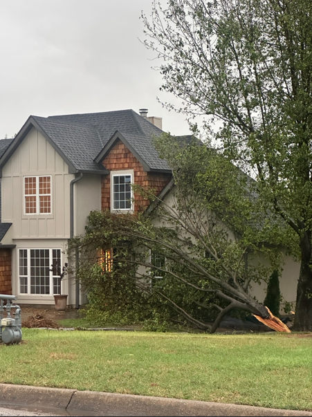 storm damage in van buren