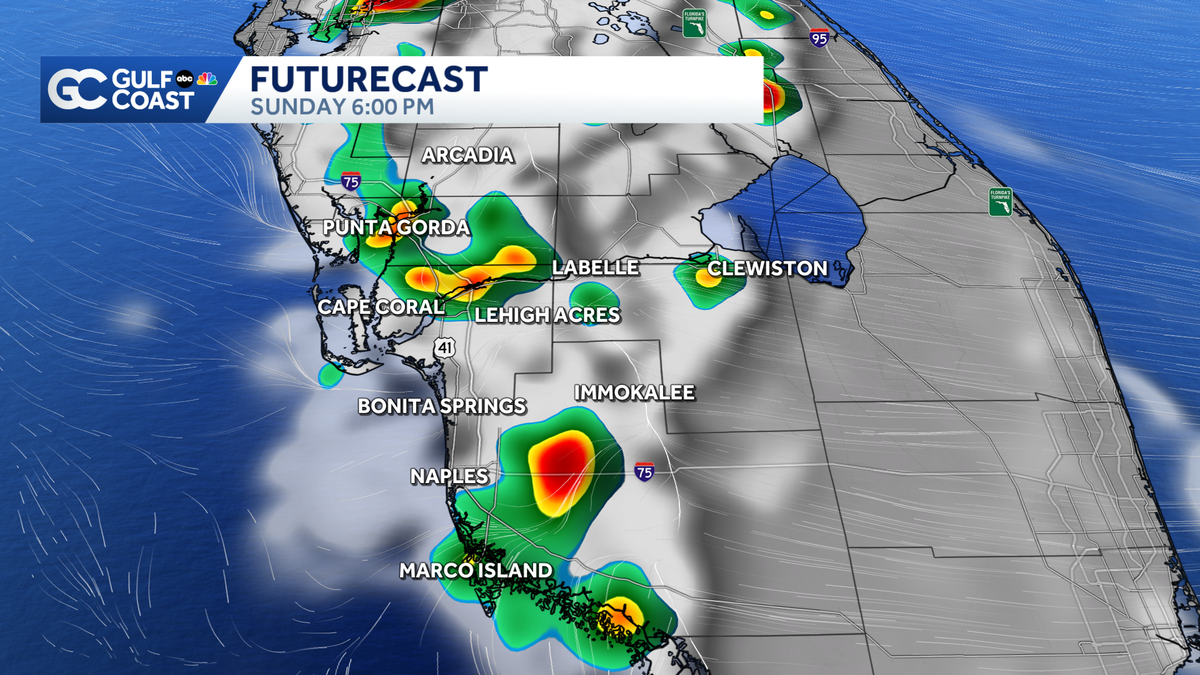 Afternoon and evening rain possible on Easter Sunday