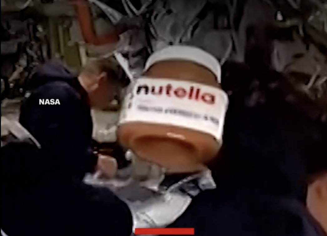 How Nutella in deep space became a sweet moment on the Artemis II mission