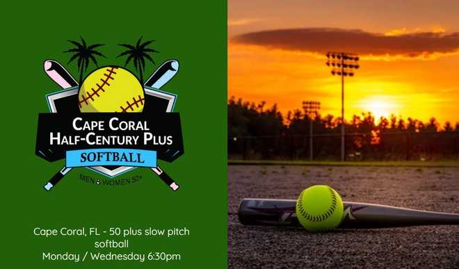 half century plus softball