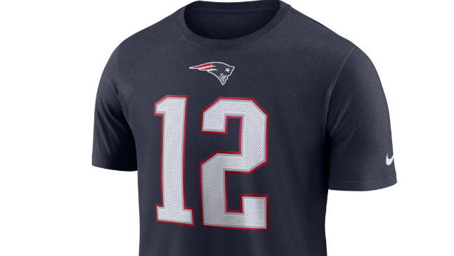 Tom Brady New England Patriots Nike Dri-FIT Cotton Player Pride 3.0 Name & Number T-Shirt - Navy