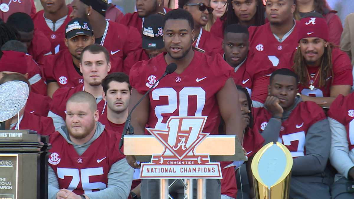 PHOTOS Alabama celebrates 17th national championship