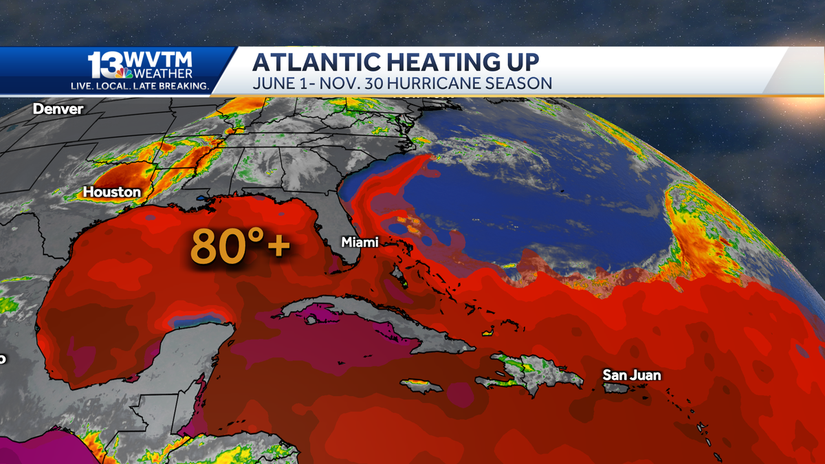 How often do hurricanes hit along the Gulf Coast?