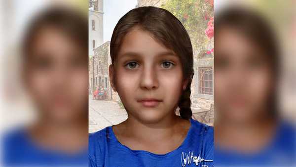 This rendering produced by forensic artist Carl Koppleman depicts how a girl whose skull was found in 1994 in Seabrook might have looked during her life.