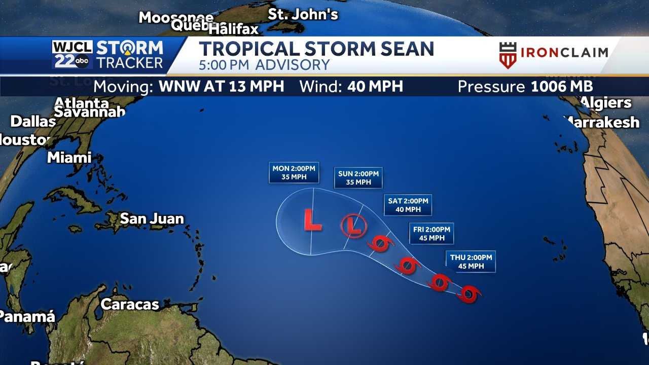 Savannah: Tracking the tropics and possible development - WJCL