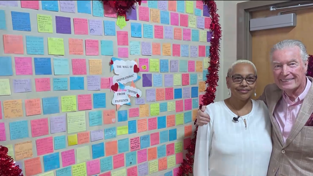 Patients cover medical worker's wall with inspiring messages - Vimarsana News