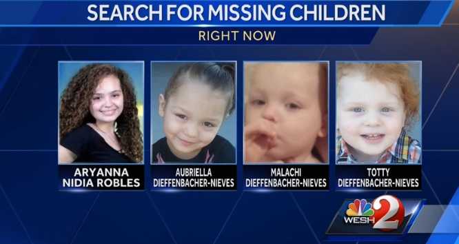 Mother Surrenders 4 Missing Children To Authorities, Officials Say