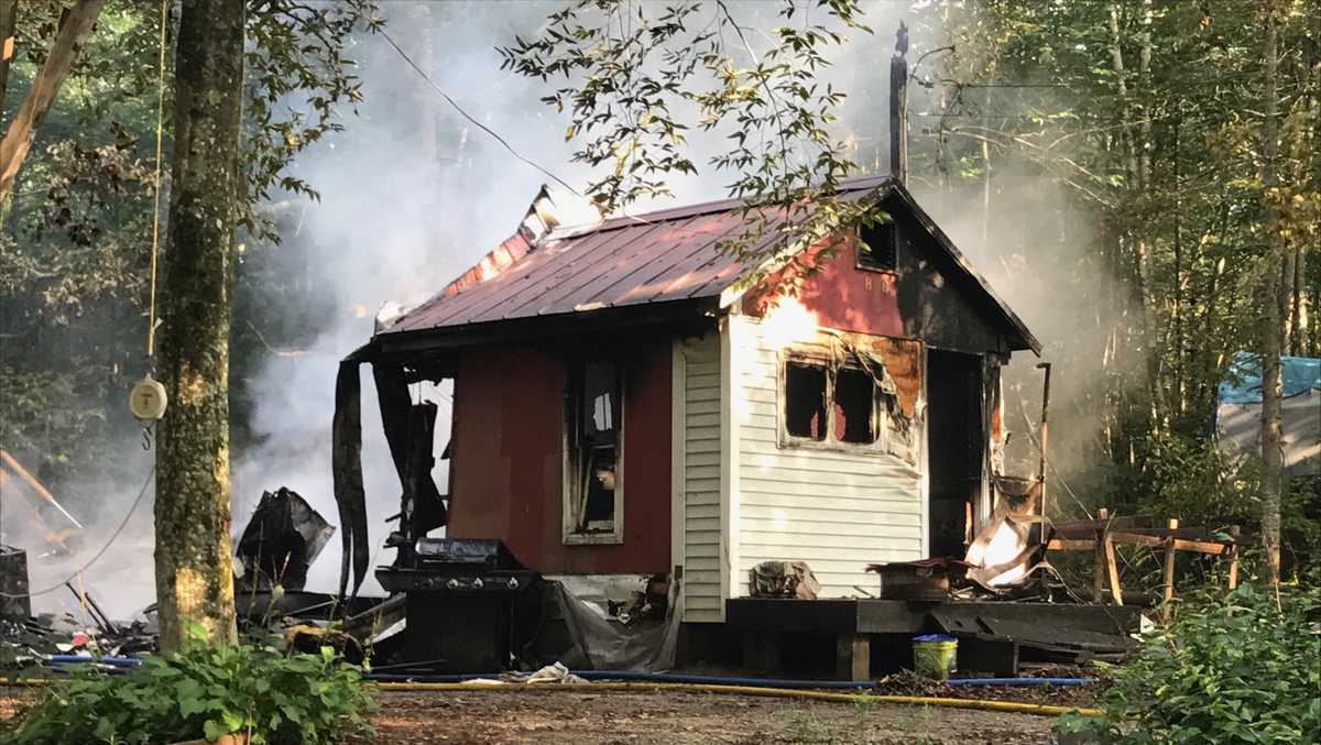 Lightning strike blamed for fire that destroyed home