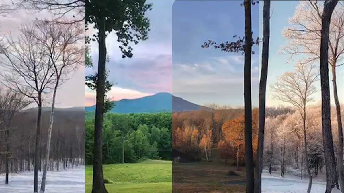 Vermont resident compiles photographs of mountain view every week in 2019