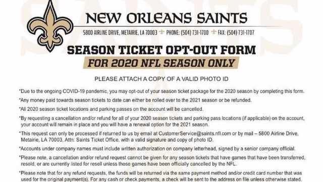 Texans offering season ticket holders full refunds for 2020