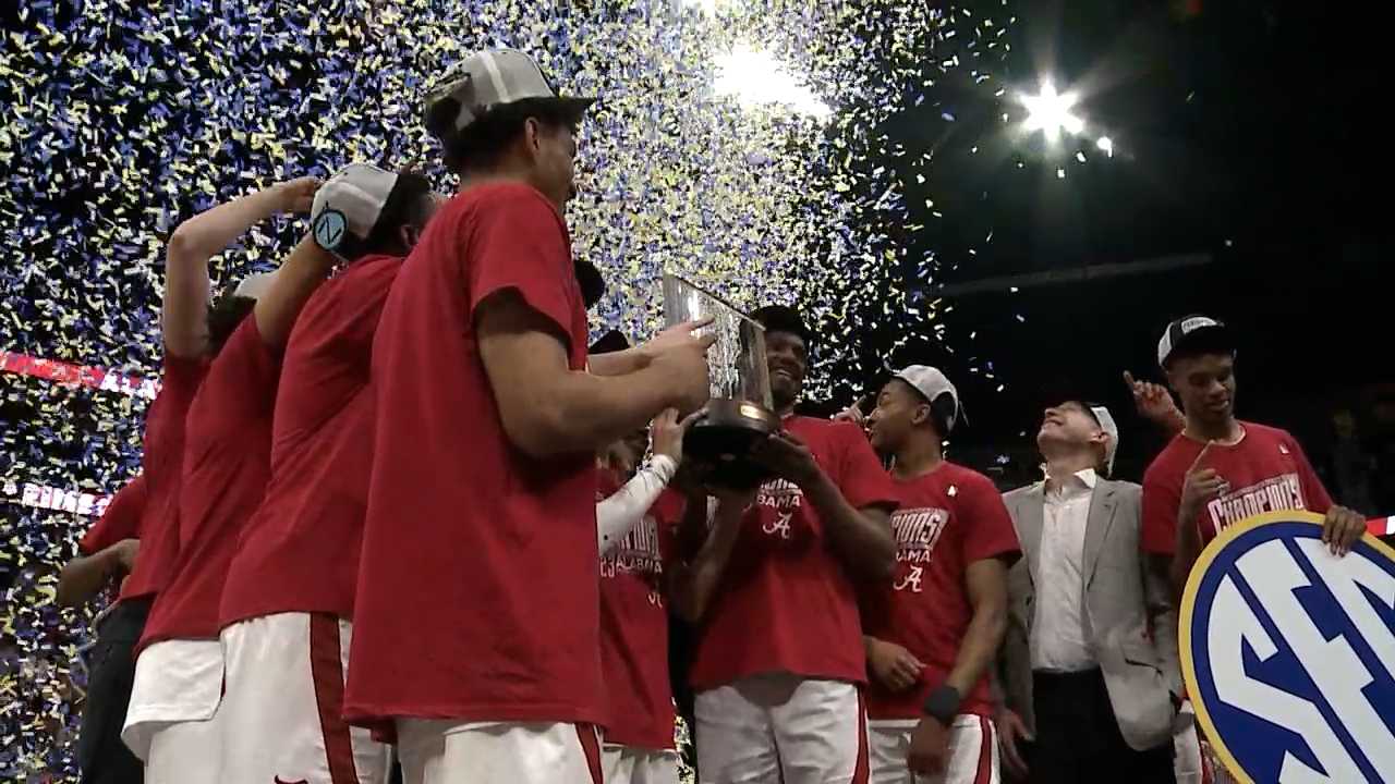 Alabama Wins SEC Tournament 82-63