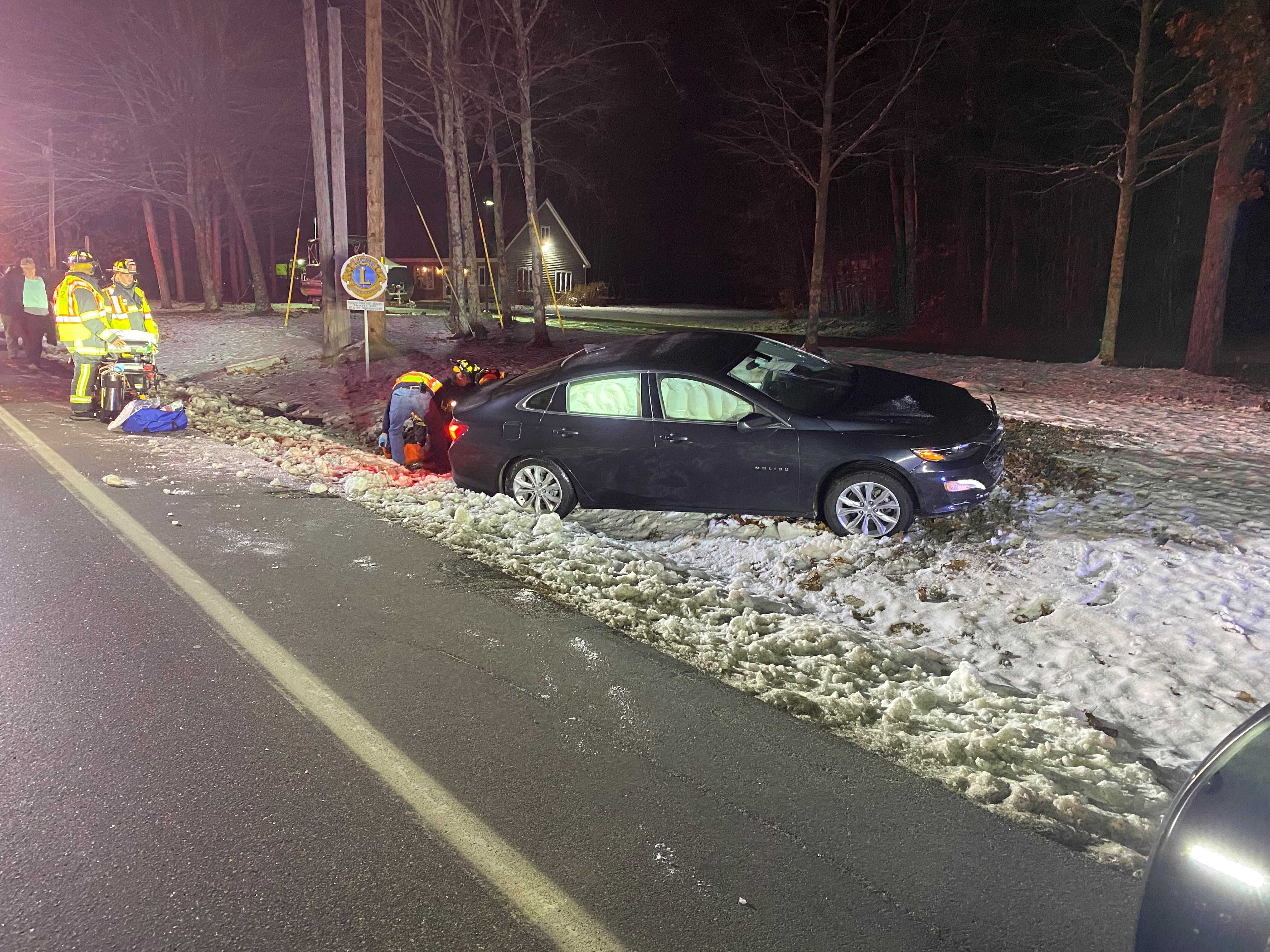 Charges Pending, Driver Hurt In Two-car Crash In Raymond