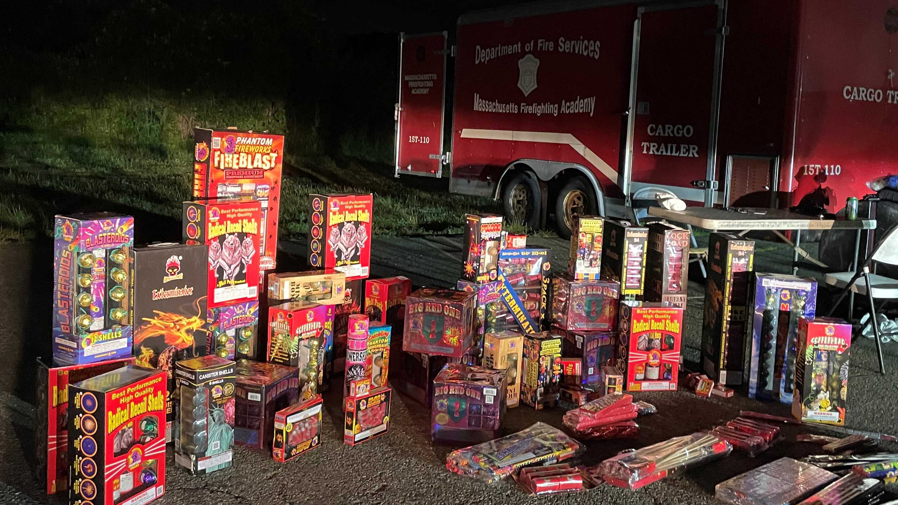 Thousands of fireworks seized by Mass. in annual operation - Vimarsana News