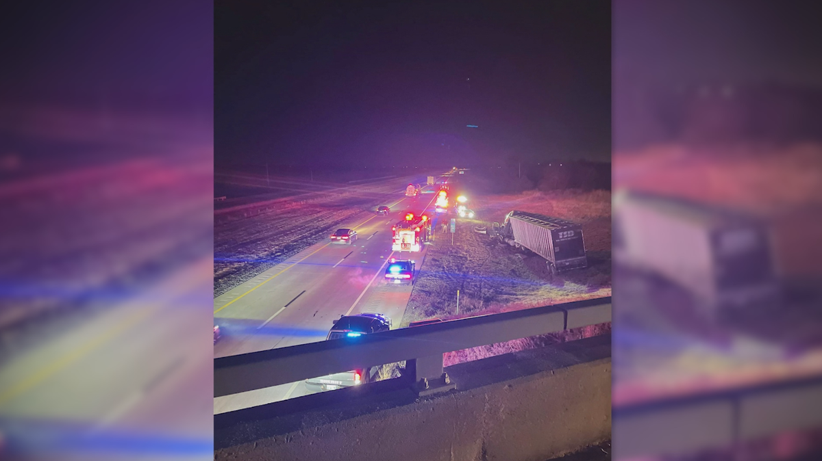 Mcclain County Crash Along I 35 Sends Semi Driver To Hospital