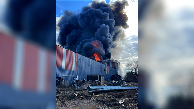 Seminole crews battle large flames at old clay pipe building - Vimarsana News
