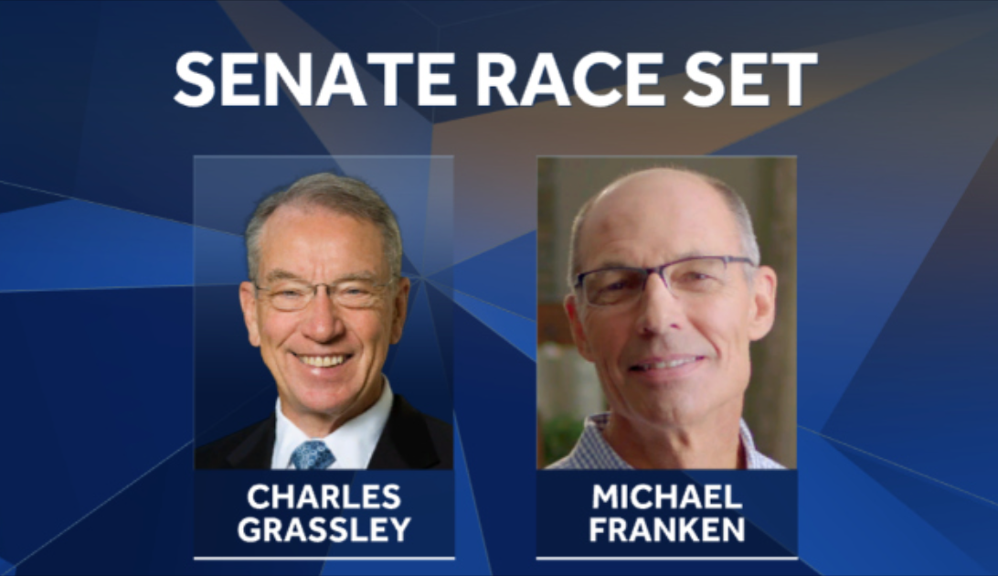 Sen. Chuck Grassley To Face Democrat Mike Franken In Senate Race