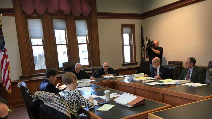 The state Senate Education Committee met briefly on Tuesday and postponed action on a plan  to consolidate the duties of the divisions of the Department of Education into the office of Commissioner Frank Edelblut.