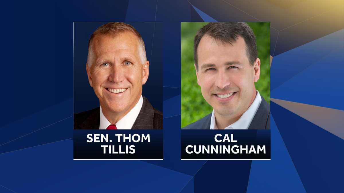 Senate candidates Tillis & Cunningham speak one-on-one with WXII