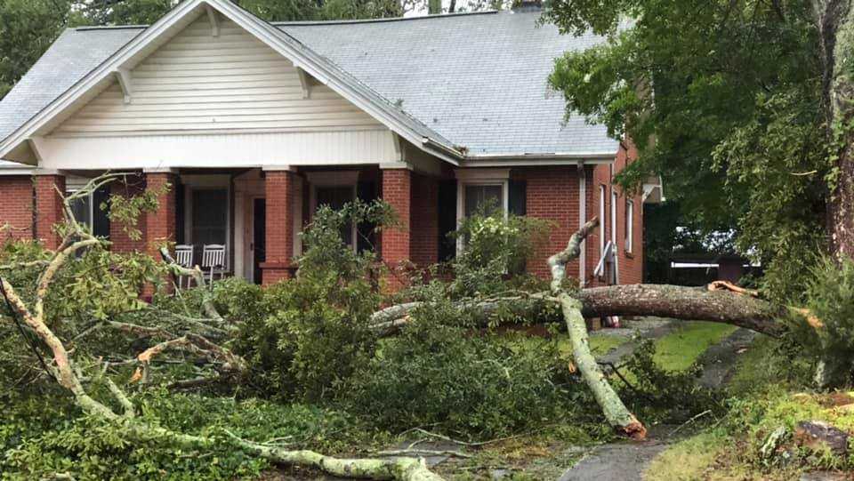 Upstate fire crews spring into action after strong storms cause damage