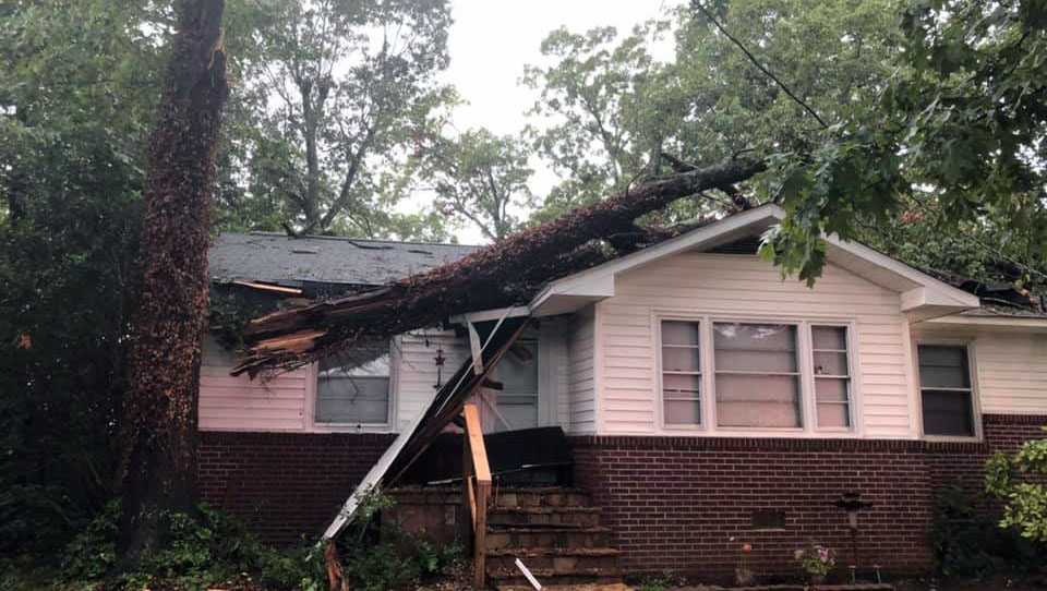 Strong Storms Bring Trees Down On Homes, Cars; Chance Of More Storms Today