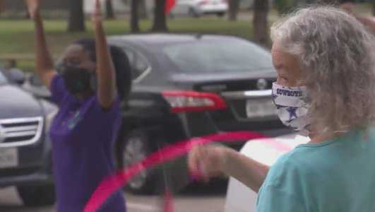 For some senior citizens in Dallas who can't go to the theater, it came to them!