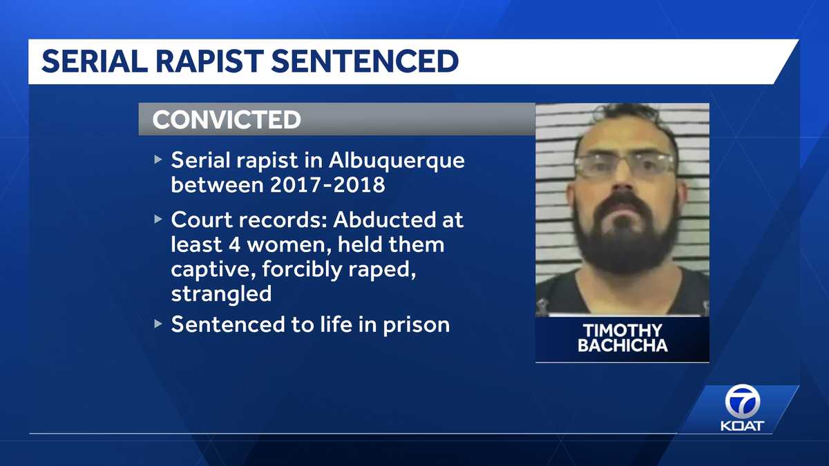 Albuquerque serial rapist gets life sentence without parole