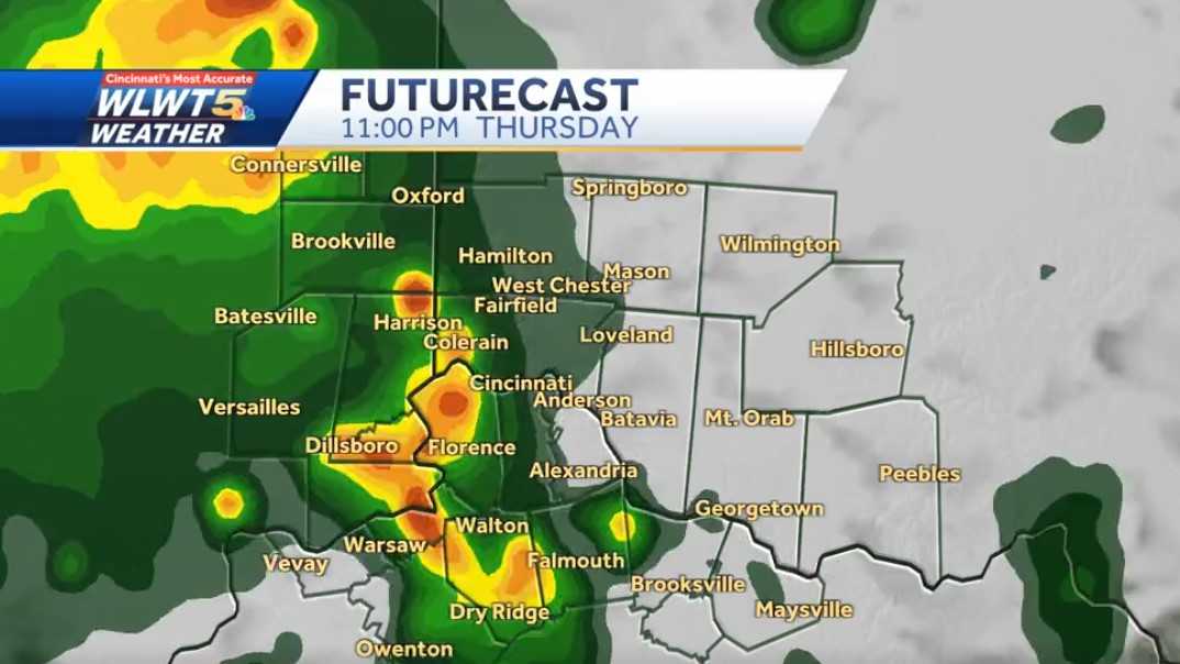 Hour by hour When severe weather threat moves through Cincinnati