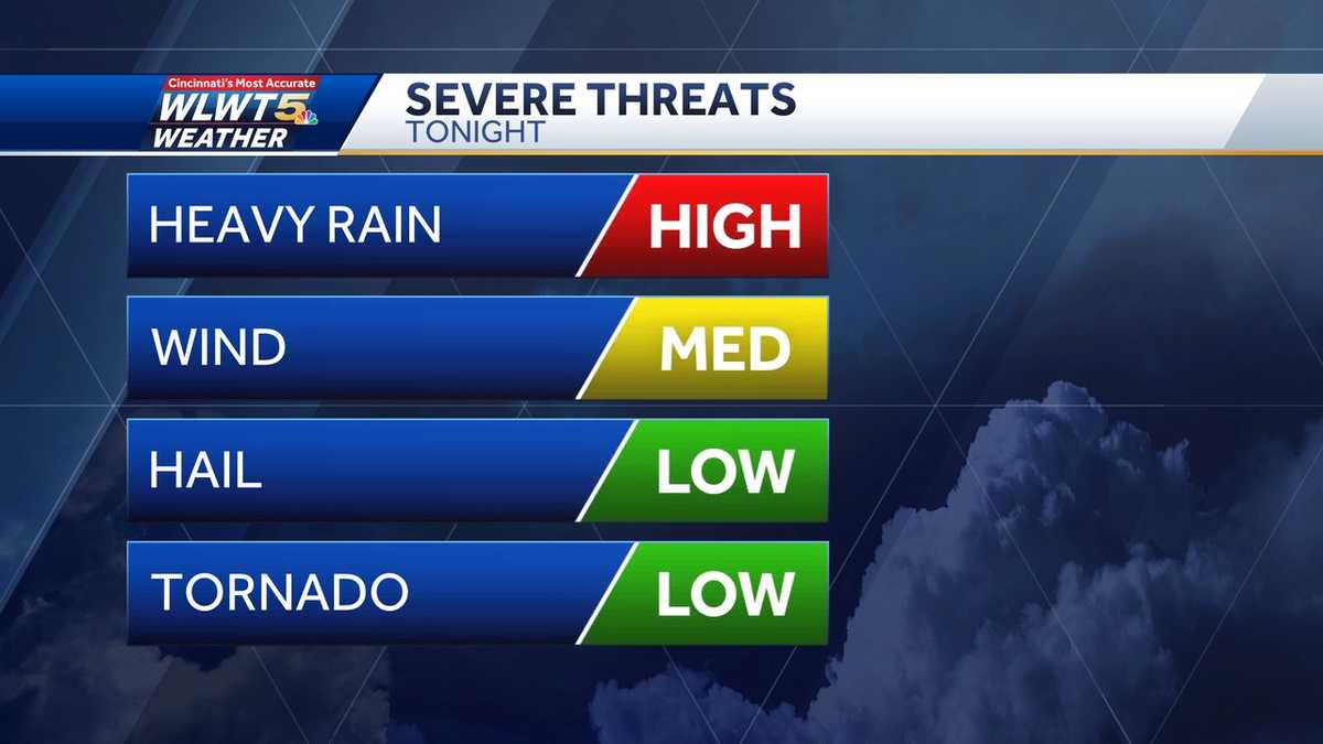 Cincinnati weather: Storms push through region Saturday morning