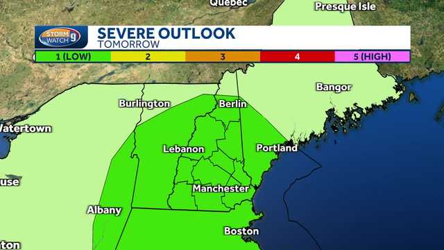 New Hampshire weather: Severe storms for Friday - Vimarsana News
