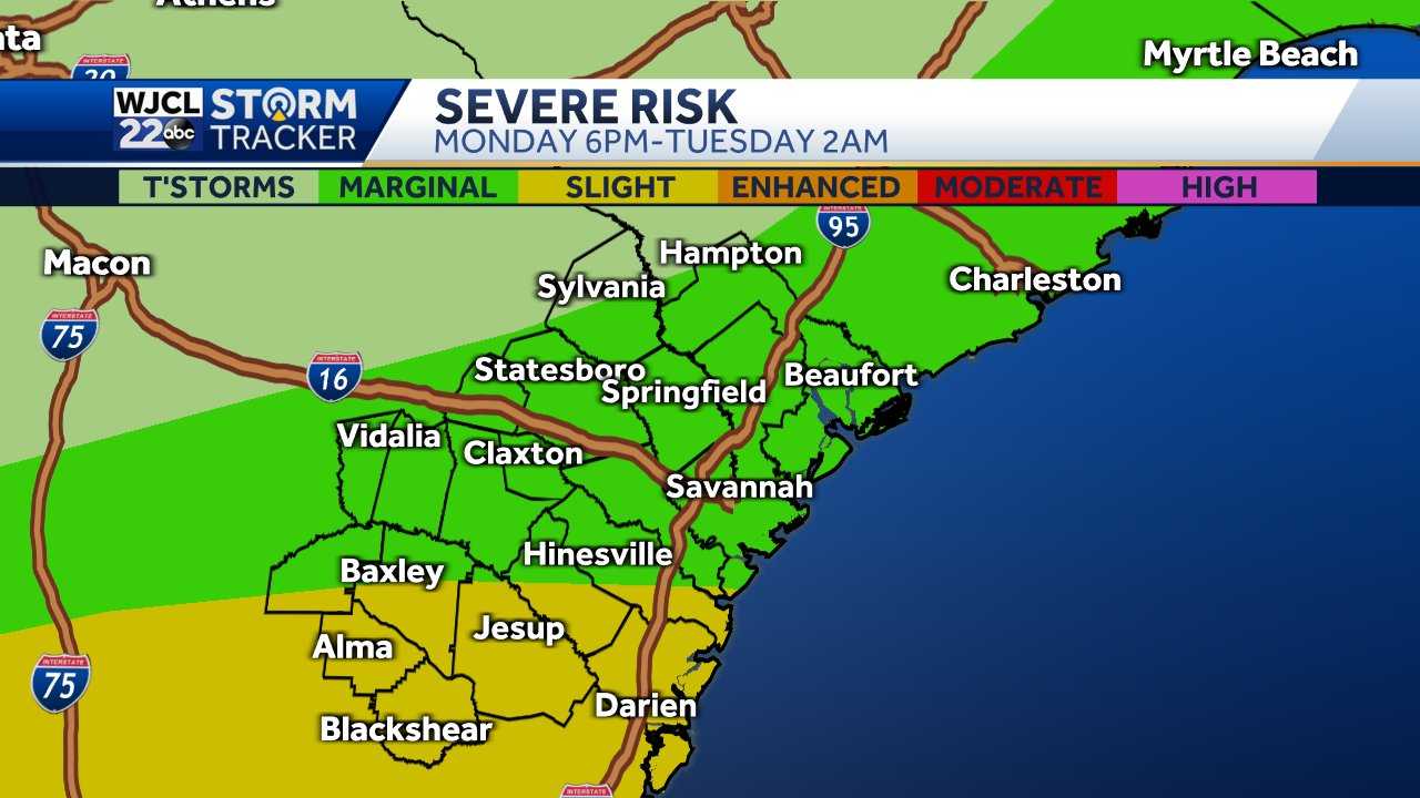 Severe Impact Day Tomorrow...here are the potential impacts - WJCL