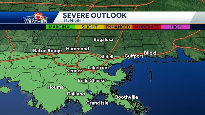 New Orleans Severe Storms severe weather tornadoes flooding
