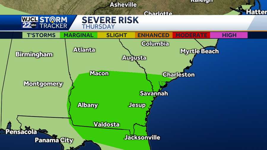 Hot and humid for Wednesday with isolated thunderstorms