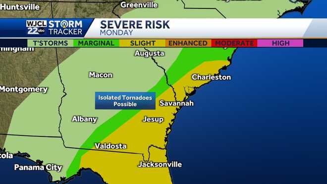 Isolated&#x20;tornadoes&#x20;possible