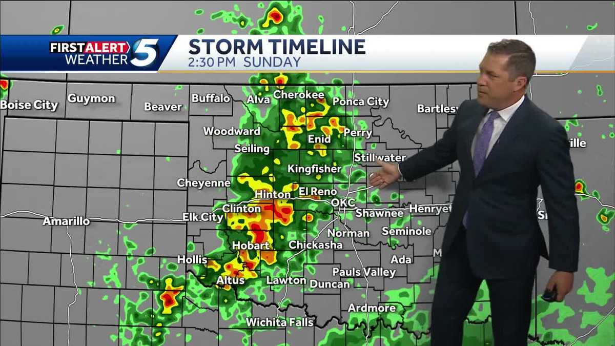 Oklahoma expected to see storms during Mother's Day Weekend - KOCO